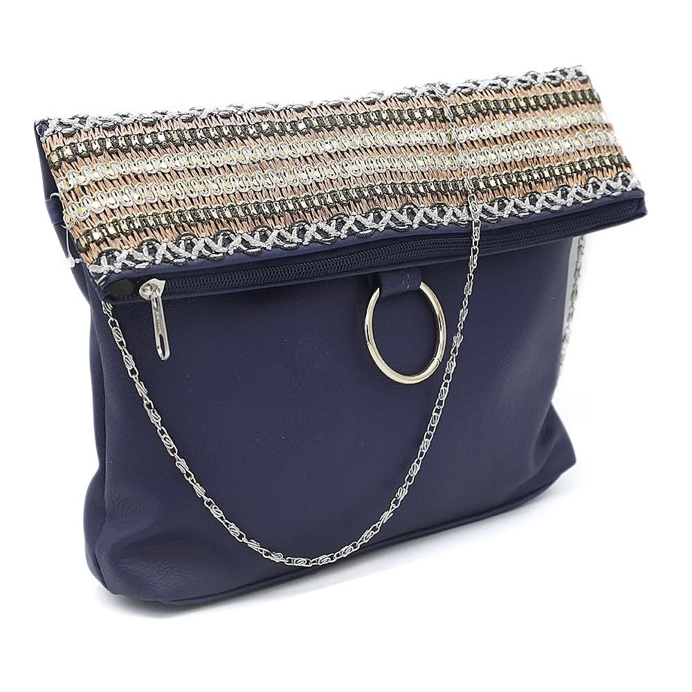 Women's Shoulder Bag ZH-515 - Navy Blue, Women, Bags, Chase Value, Chase Value