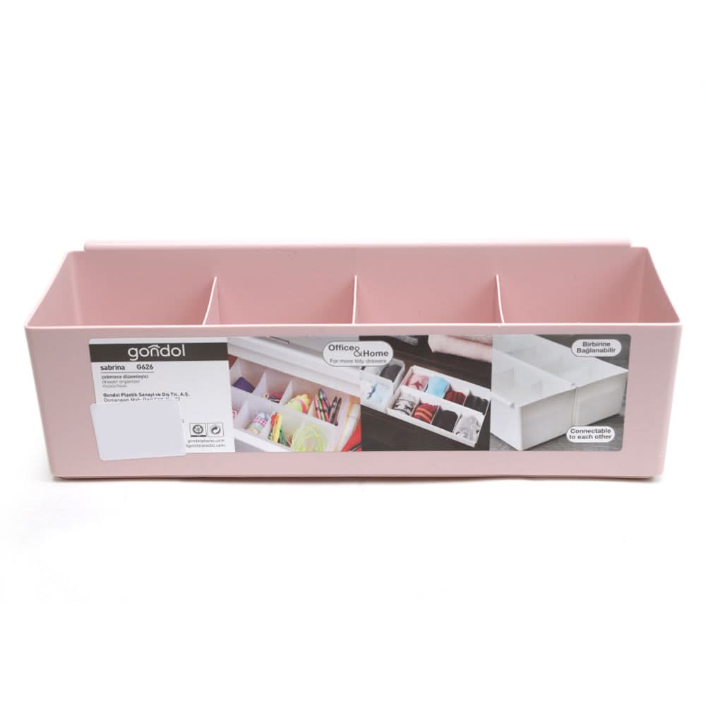 Drawer Organizer G 626 - Pink, Home & Lifestyle, Kitchen Tools And Accessories, Chase Value, Chase Value