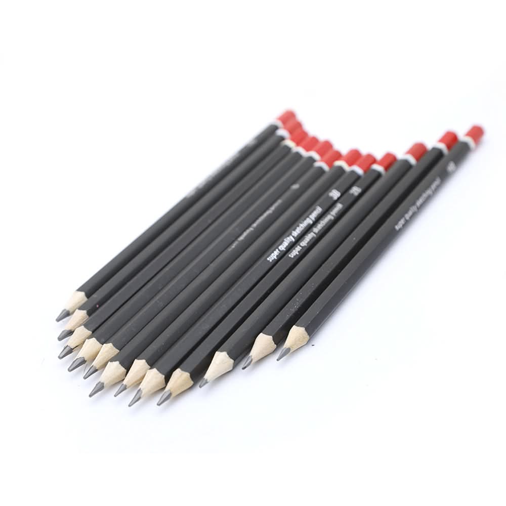 Vneed Sketching Pencils 12Pcs - Mulit, Kids, Pencil Boxes And Stationery Sets, Chase Value, Chase Value
