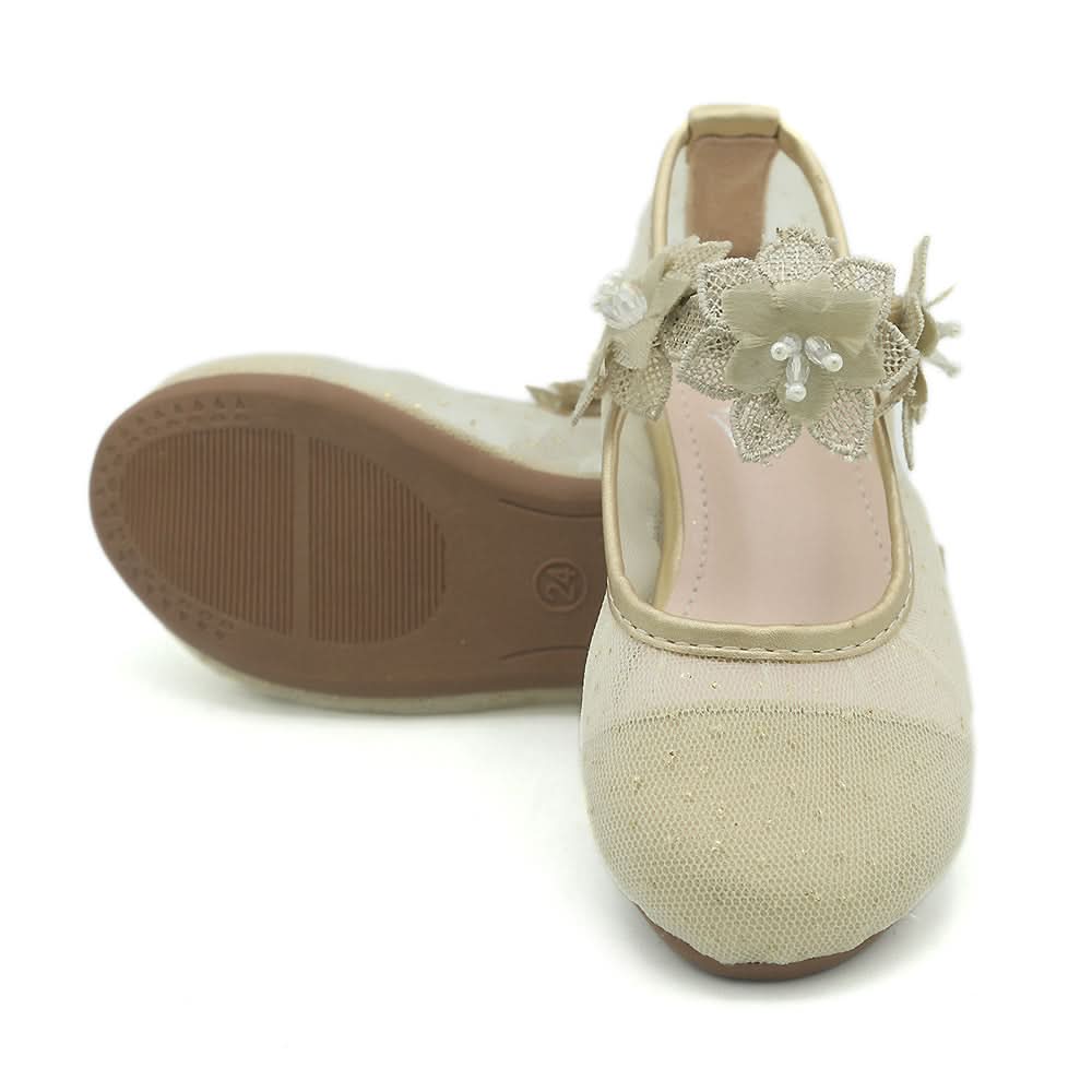 Girls Pumps 556-10S - Golden, Kids, Pump, Chase Value, Chase Value