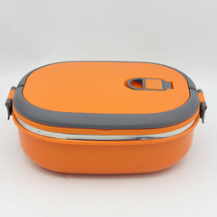 Stainless Steel Lunch Box 2021 - Orange, Kids, Tiffin Boxes And Bottles, Chase Value, Chase Value