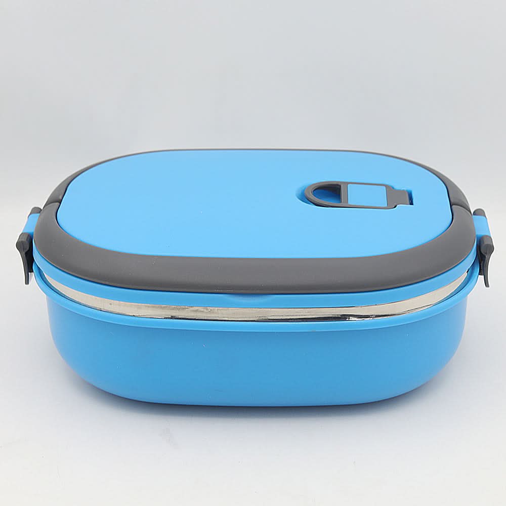 Stainless Steel Lunch Box 2021 - Blue, Kids, Tiffin Boxes And Bottles, Chase Value, Chase Value