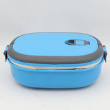 Stainless Steel Lunch Box 2021 - Blue, Kids, Tiffin Boxes And Bottles, Chase Value, Chase Value