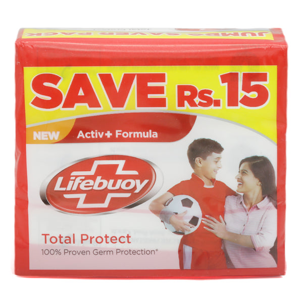 Lifebuoy Pack Total Protect 146 GM, Beauty & Personal Care, Soaps, Lifebouy, Chase Value