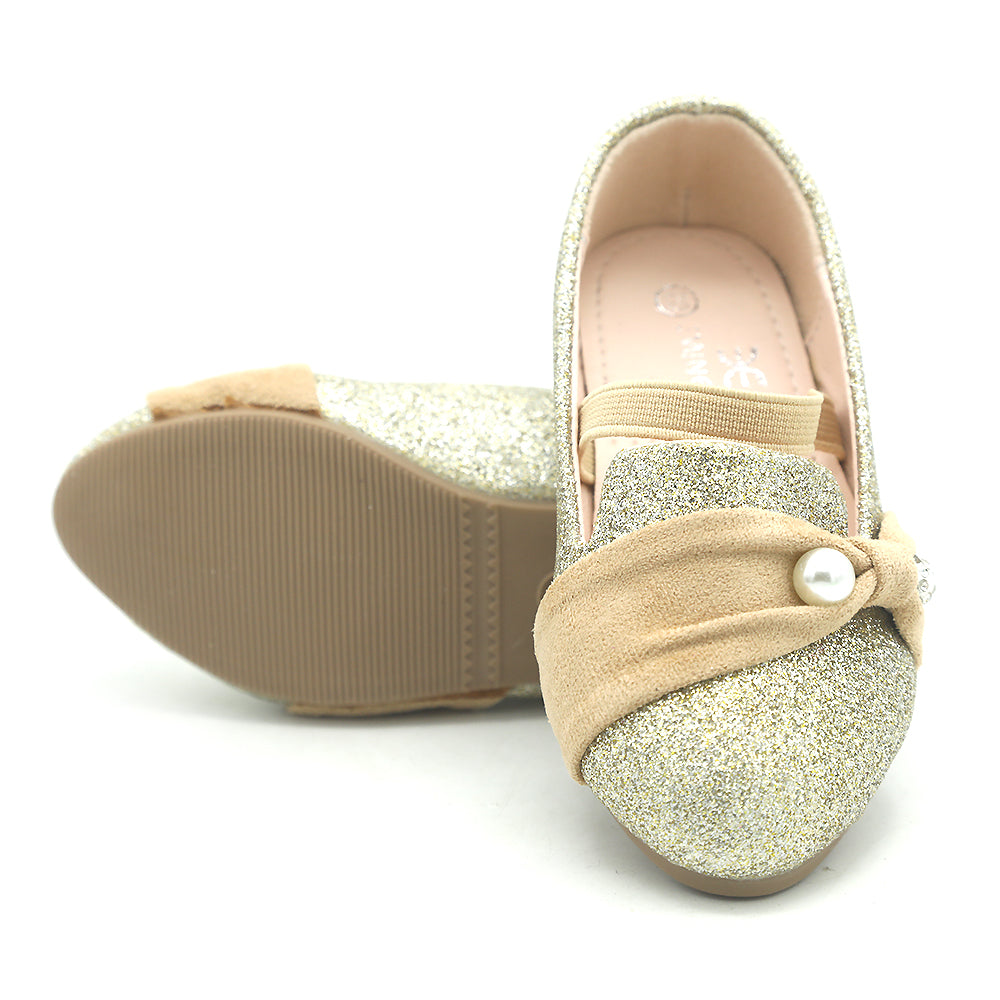 Girls Pumps 411-483S - Golden, Kids, Pump, Chase Value, Chase Value