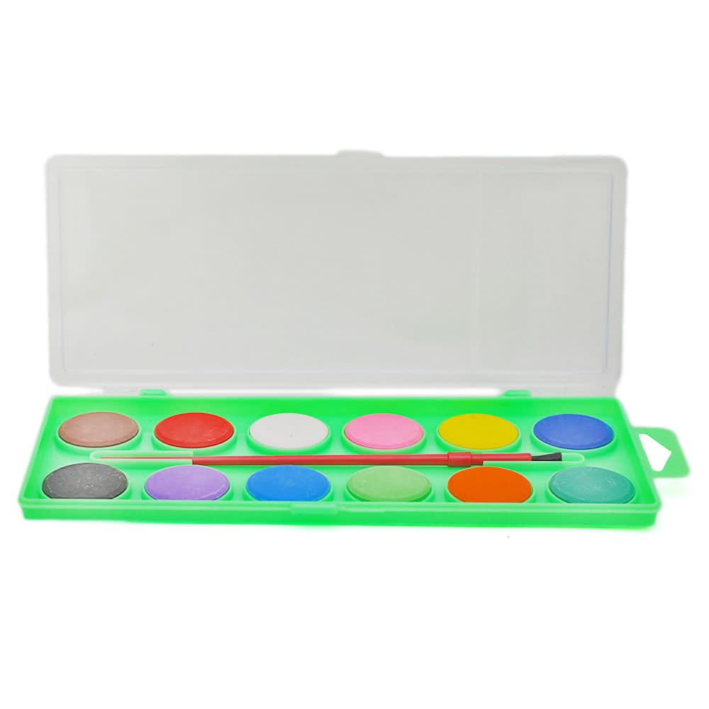 Vneeds Water Color 12 Pcs - Multi, Kids, Colouring Tools, Chase Value, Chase Value
