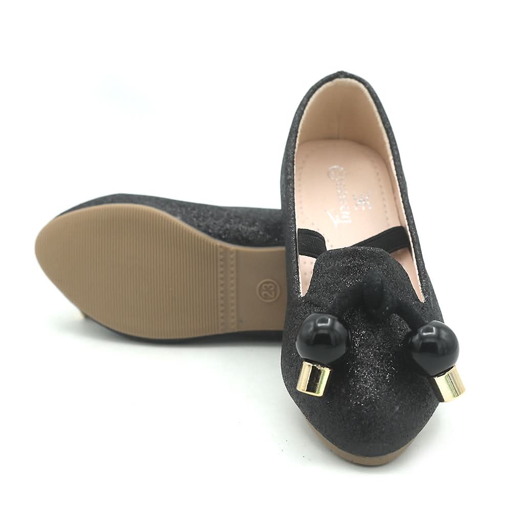 Girls Pumps 411-479S - Black, Kids, Pump, Chase Value, Chase Value