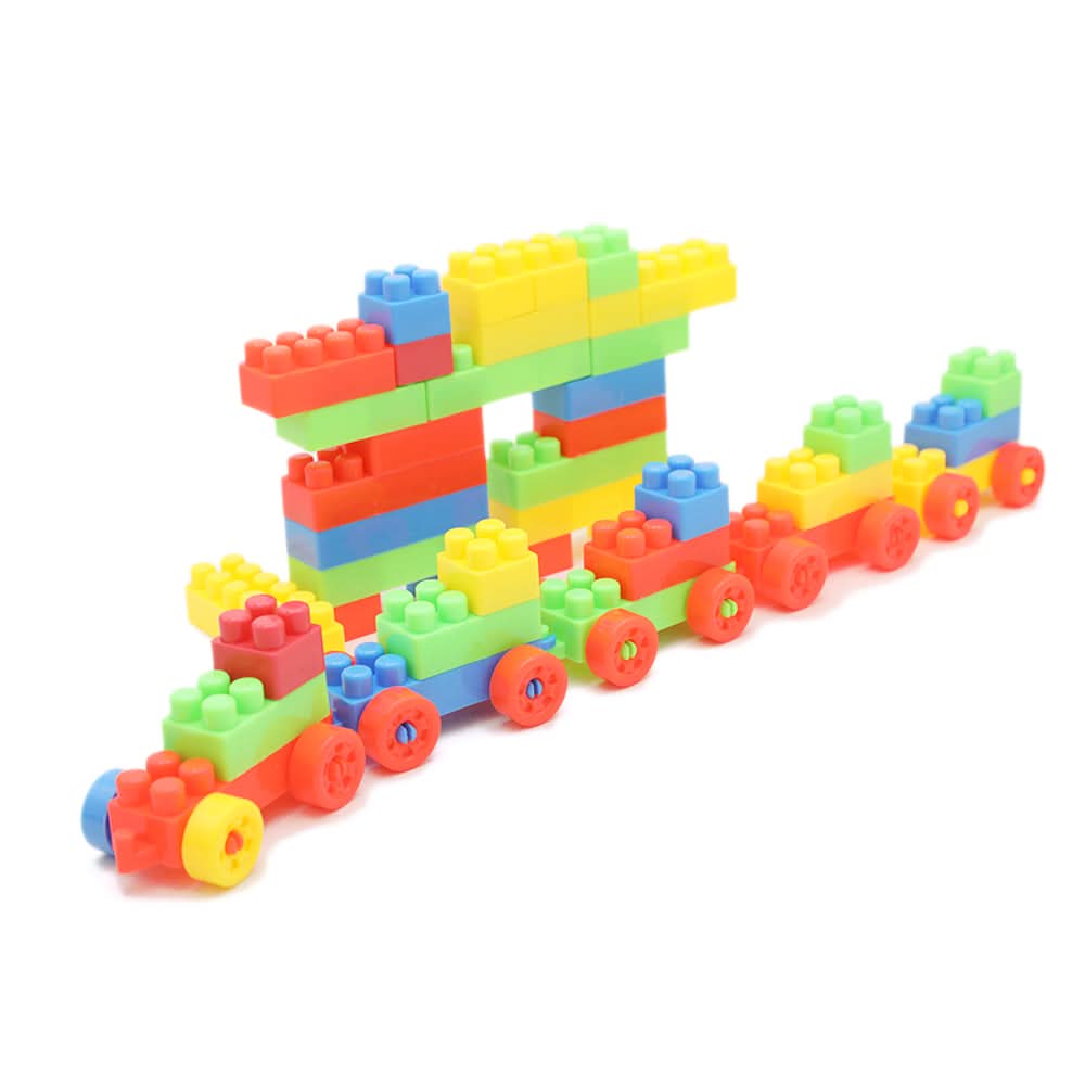 Block Set 192 Pcs - Multi, Kids, Board Games And Puzzles, Chase Value, Chase Value