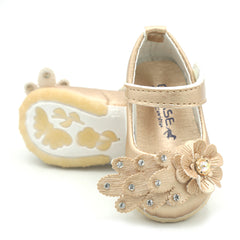 Newborn Fancy Pumps  - Golden, Kids, NB Shoes And Socks, Chase Value, Chase Value