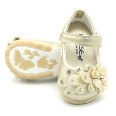 Newborn Fancy Pumps - Light Golden, Kids, NB Shoes And Socks, Chase Value, Chase Value