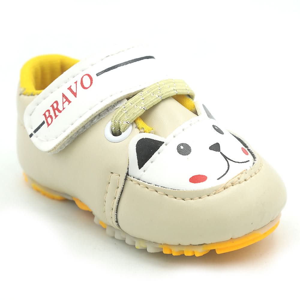 Newborn Fancy Baba Shoes - Cream, Kids, NB Shoes And Socks, Chase Value, Chase Value