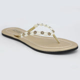 Women's Fancy Slippers J-528 - Golden, Women, Slippers, Chase Value, Chase Value