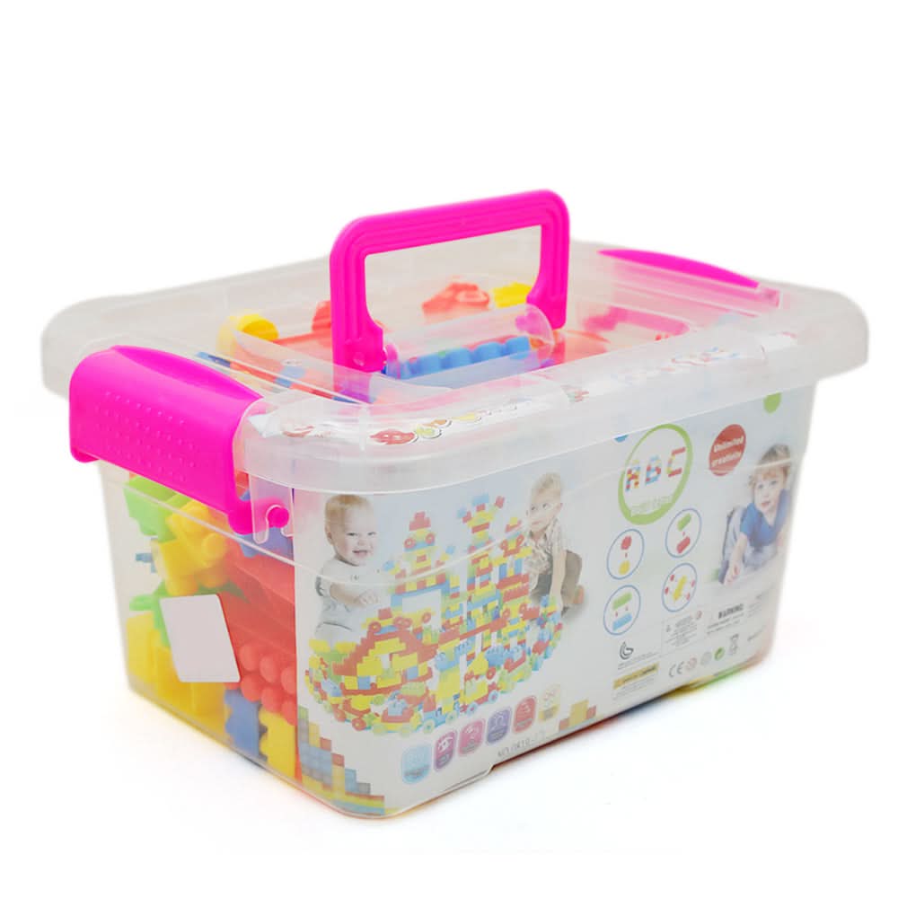 Block Set 192 Pcs - Multi, Kids, Board Games And Puzzles, Chase Value, Chase Value