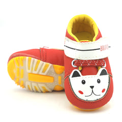 Newborn Fancy Baba Shoes - Red, Kids, NB Shoes And Socks, Chase Value, Chase Value