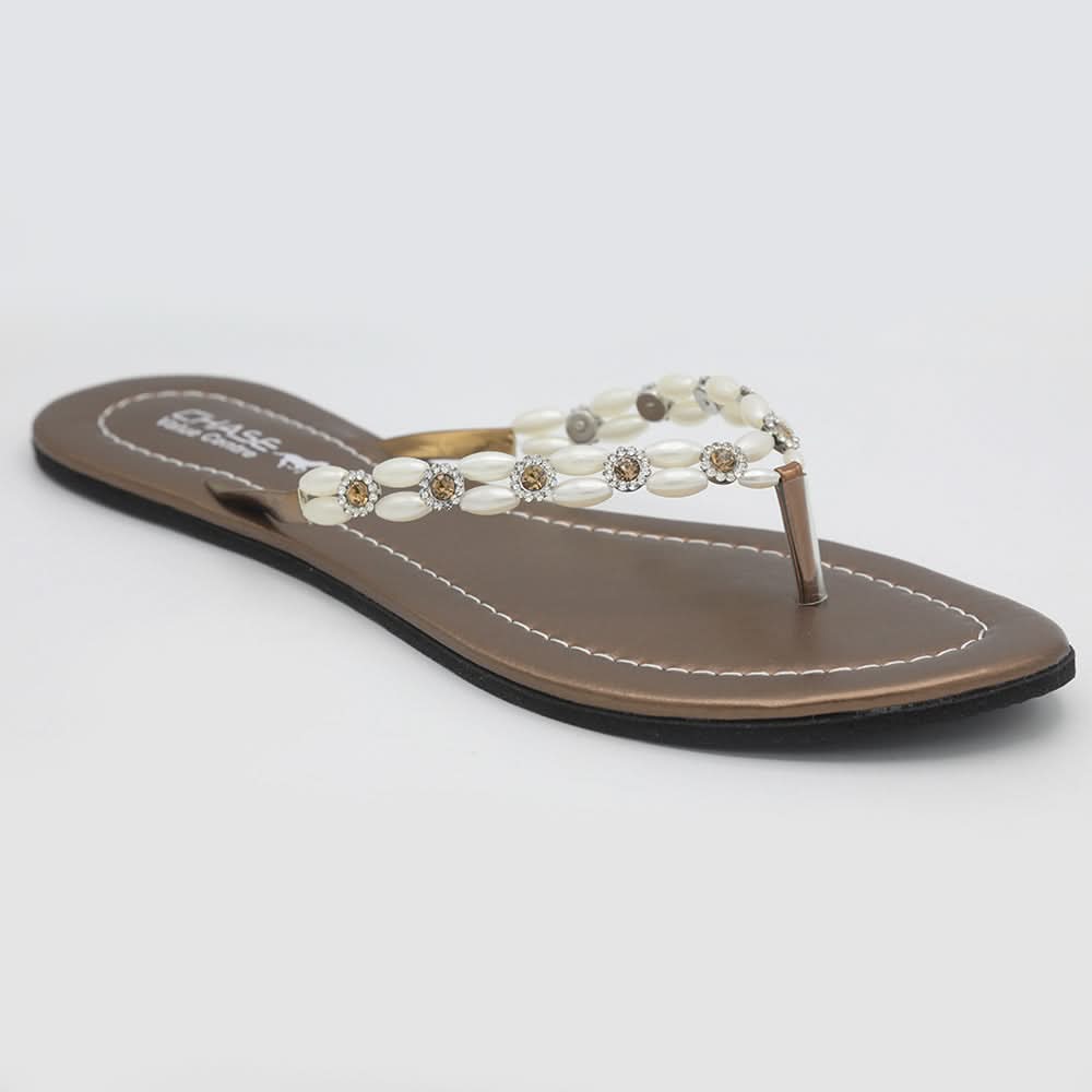 Women's Fancy Slippers J-528 - Copper, Women, Slippers, Chase Value, Chase Value
