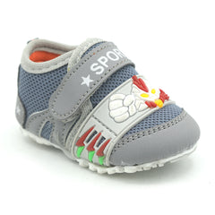 Newborn Fancy Baba Shoes - Grey, Kids, NB Shoes And Socks, Chase Value, Chase Value