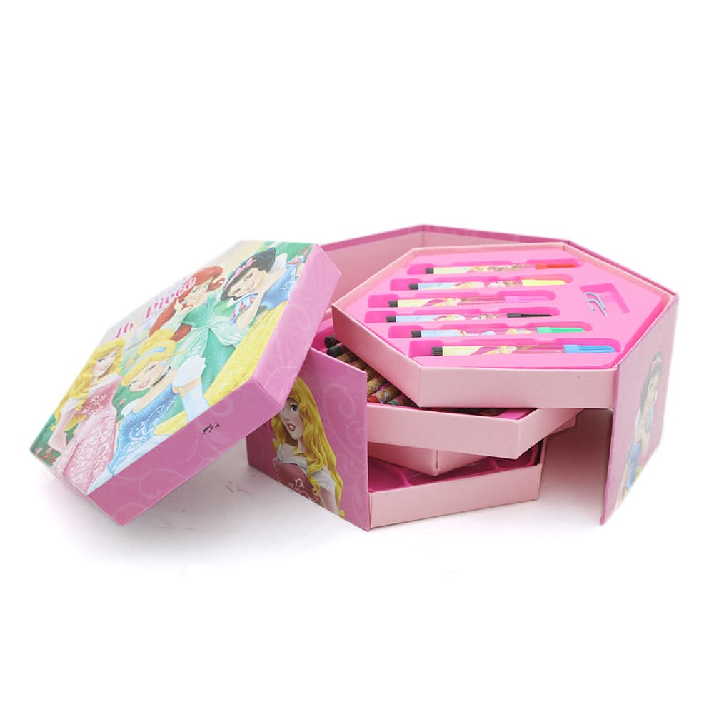 Art Color Kit 46Pcs  - Pink, Kids, Colouring Tools, Chase Value, Chase Value
