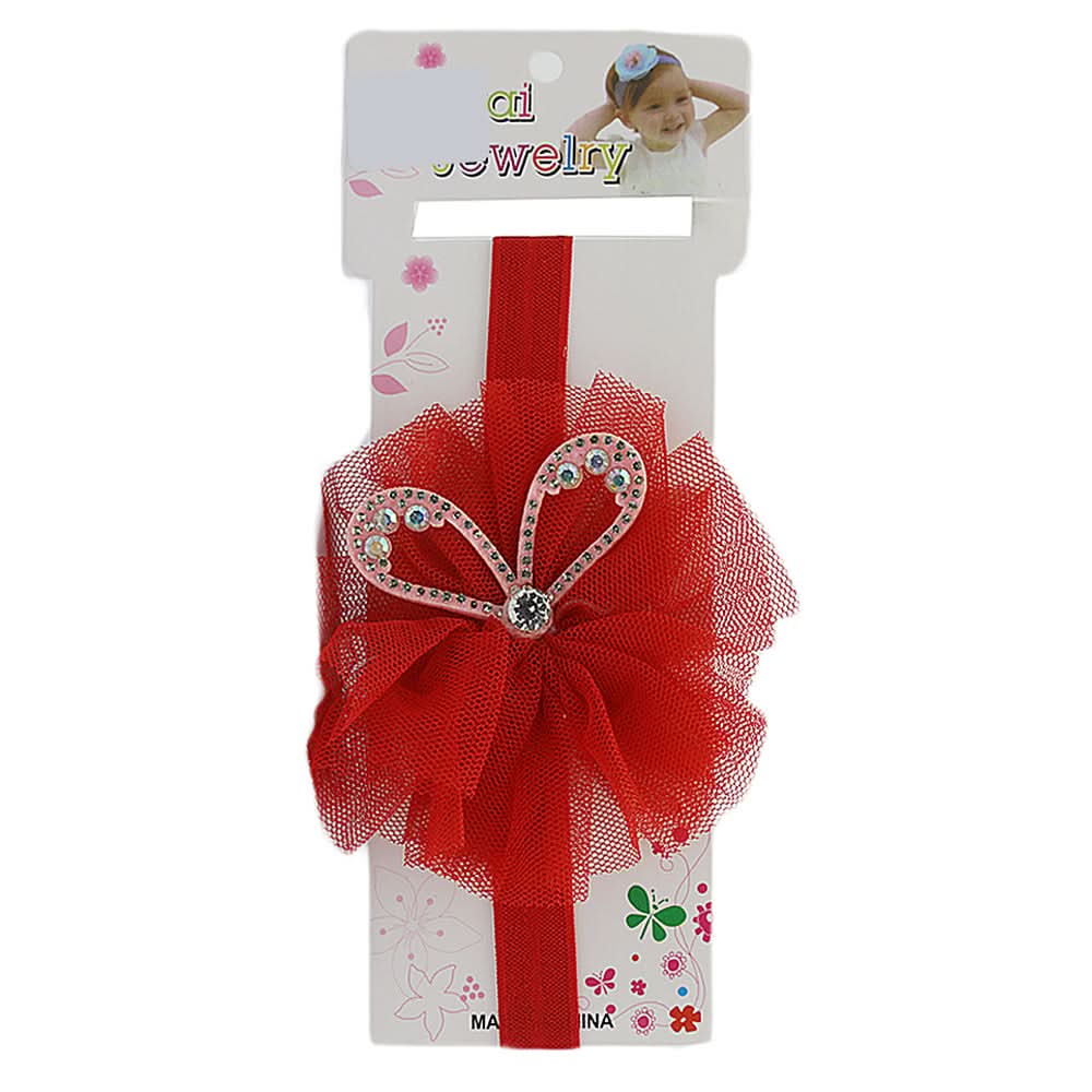 Girls Headband - Red - D, Kids, Hair Accessories, Chase Value, Chase Value
