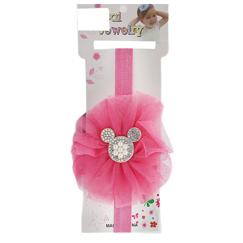 Girls Headband - Dark Pink - E, Kids, Hair Accessories, Chase Value, Chase Value