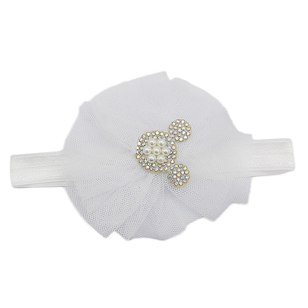 Girls Headband - White - E, Kids, Hair Accessories, Chase Value, Chase Value