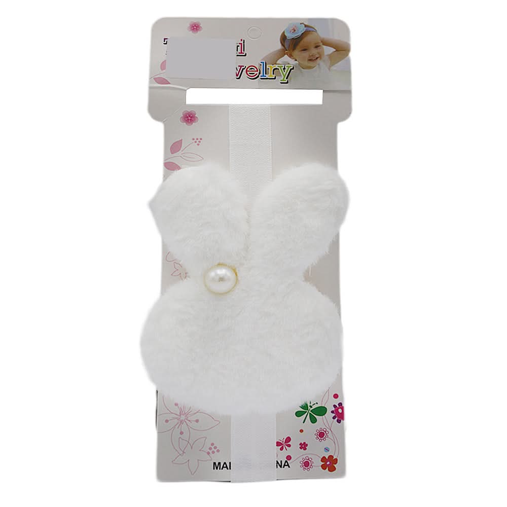 Girls Headband - White - C, Kids, Hair Accessories, Chase Value, Chase Value