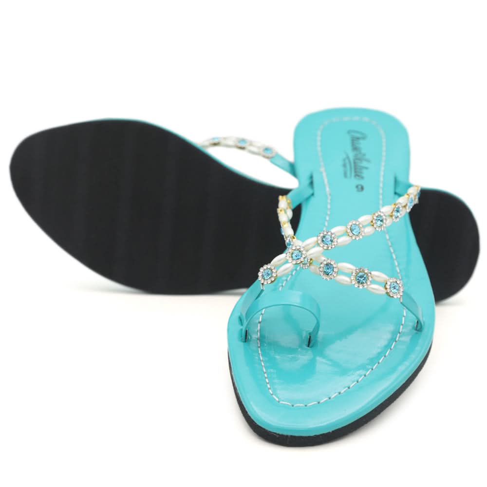 Women's Slippers J-540 - Blue, Women, Slippers, Chase Value, Chase Value