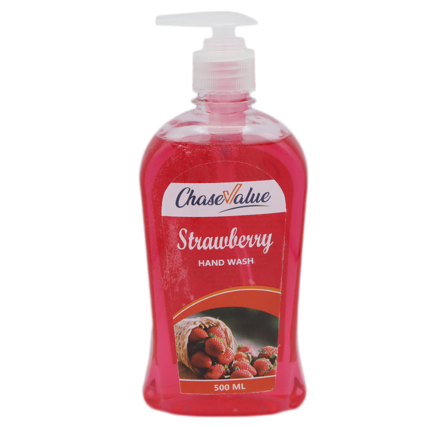 CV Hand Wash Strawberry - 500 ML, Beauty & Personal Care, Hand Wash, Chase Value, Chase Value