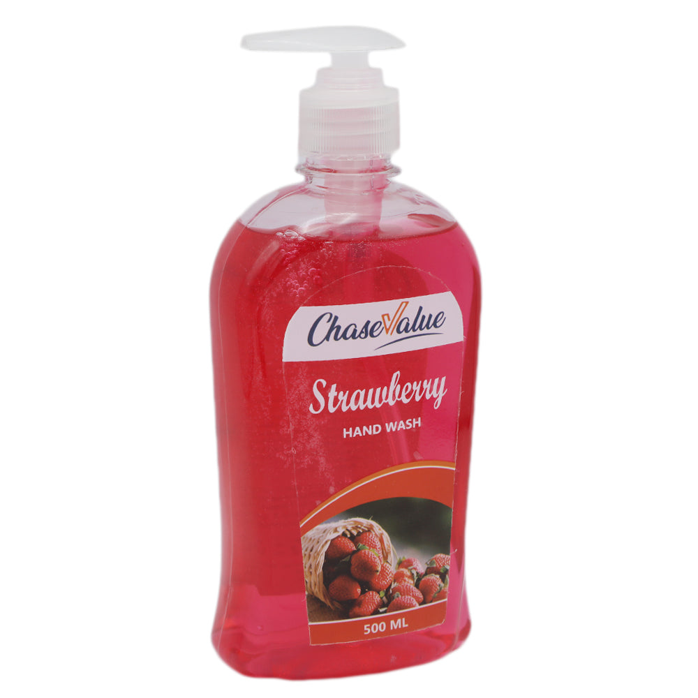 CV Hand Wash Strawberry - 500 ML, Beauty & Personal Care, Hand Wash, Chase Value, Chase Value
