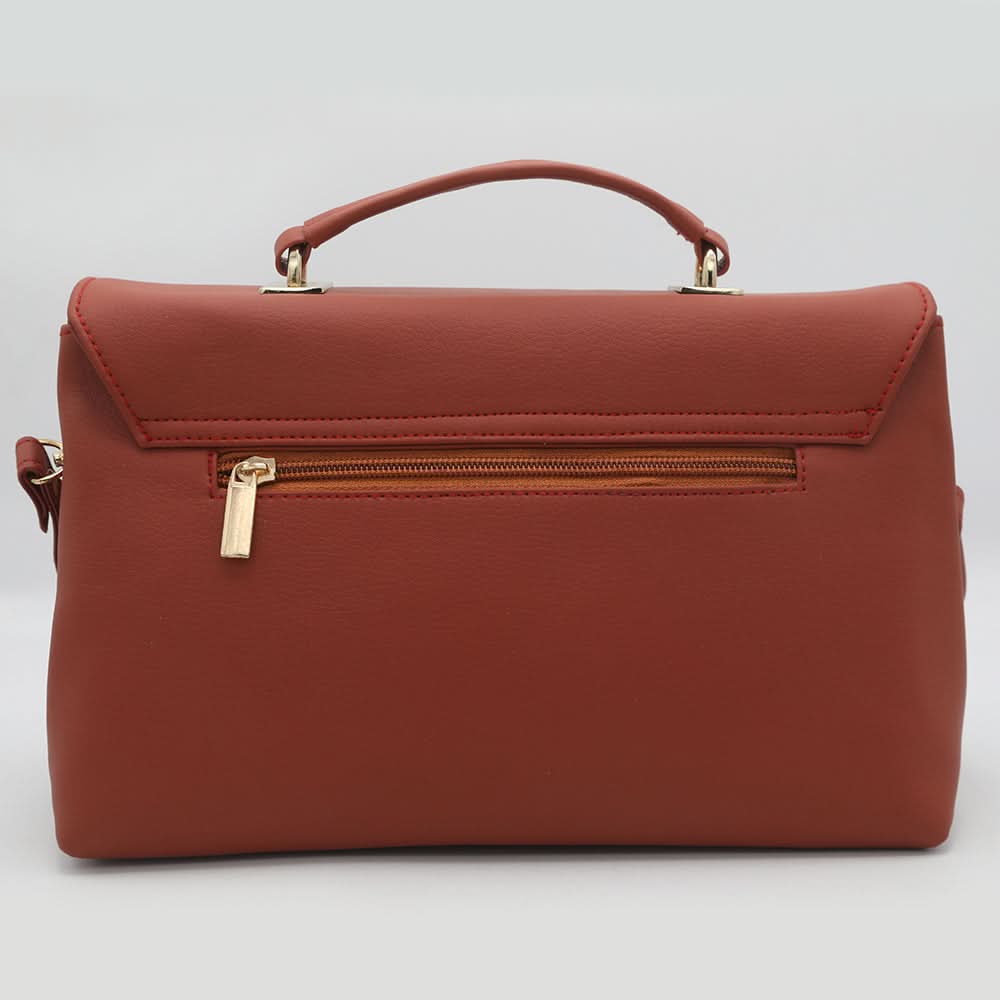 Women's Shoulder Bag (C0062) - Rust, Women, Bags, Chase Value, Chase Value