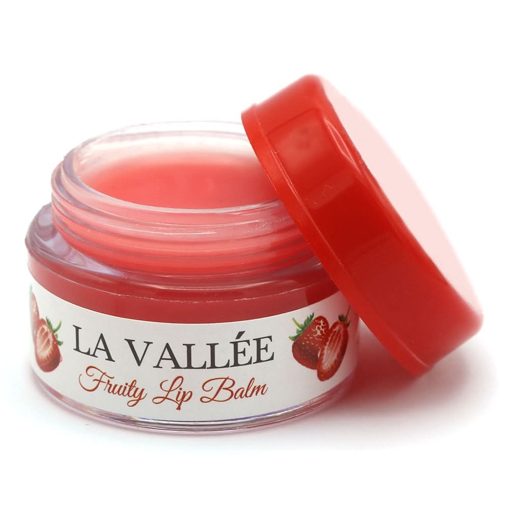 La Vallee Fruity Lip Balm - Red, Beauty & Personal Care, Lip Gloss And Balm, La Vallee, Chase Value