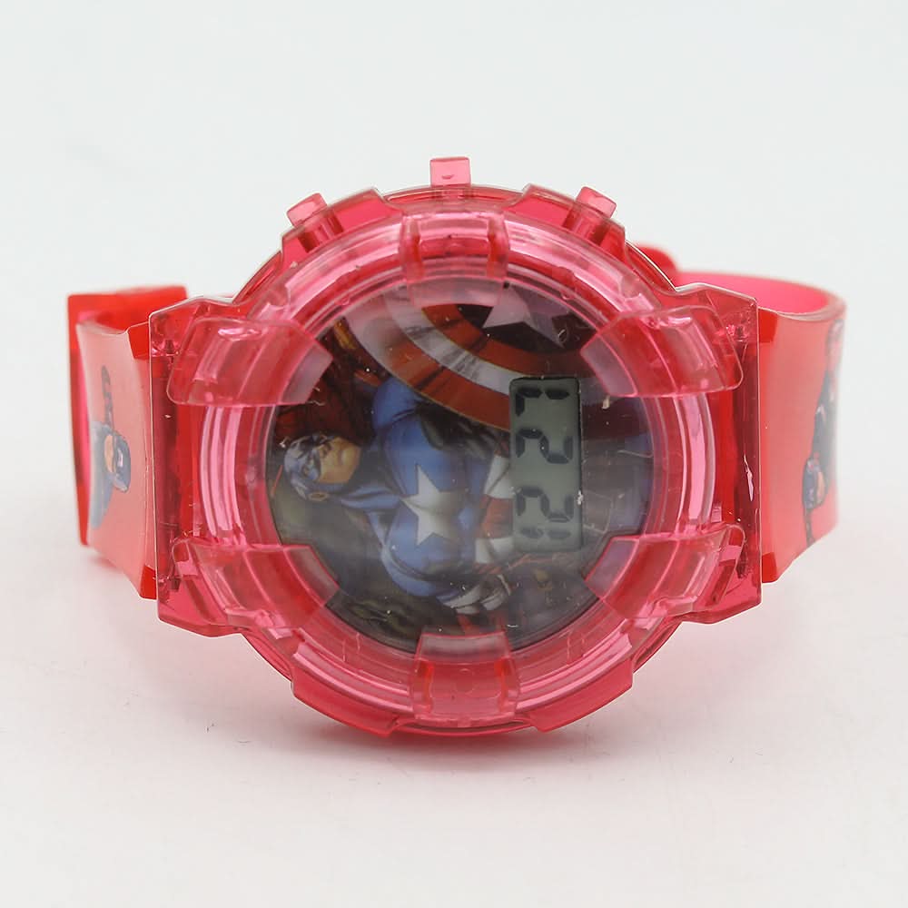 Kids Watch Light - Red, Kids, Boys Watches, Chase Value, Chase Value