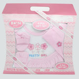 Newborn Girls 4 Piece Gift Set - Pink, Kids, Newborn Gift Set, Chase Value, Chase Value