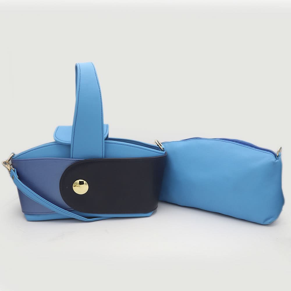 Women's 2 Pcs Handbag C0097 - Blue, Women, Bags, Chase Value, Chase Value