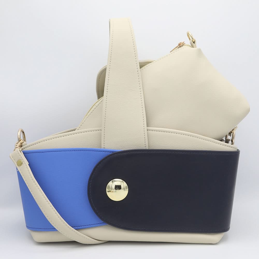 Women's 2 Pcs Handbag C0097 - Grey Fawn, Women, Bags, Chase Value, Chase Value