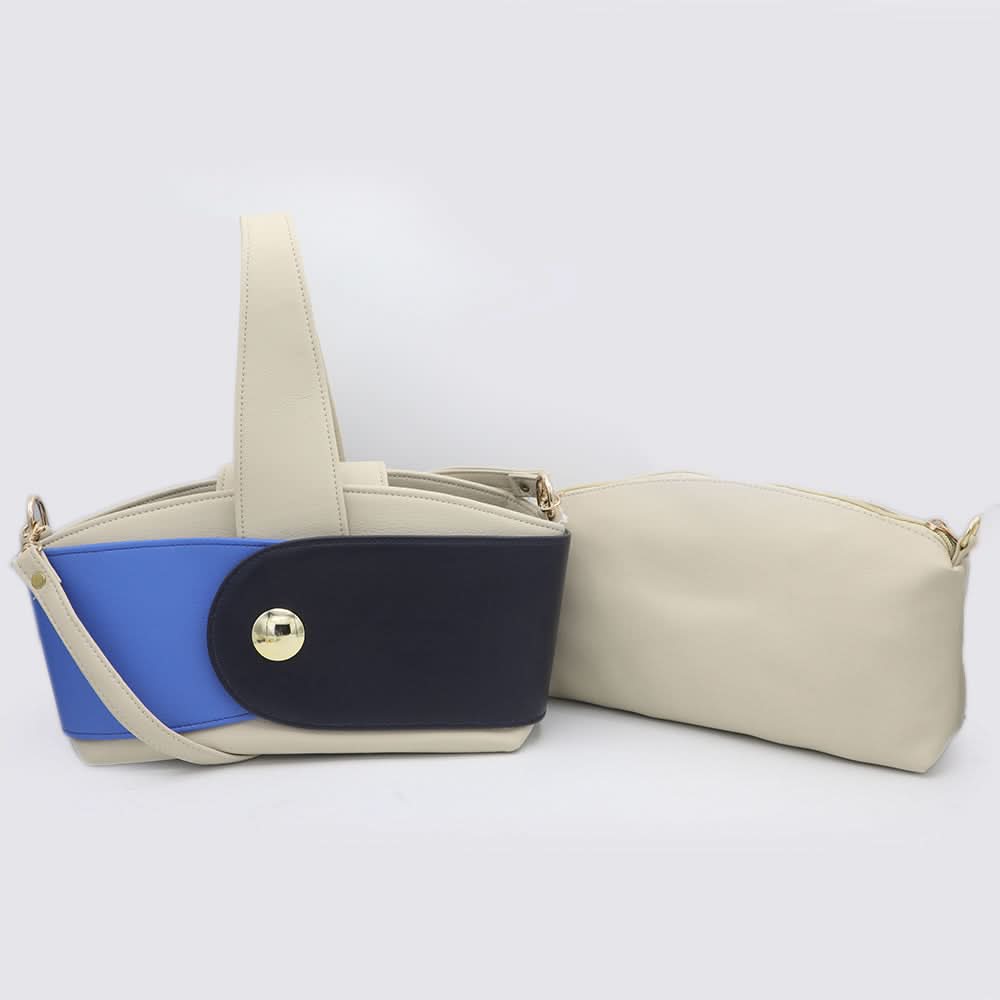 Women's 2 Pcs Handbag C0097 - Grey Fawn, Women, Bags, Chase Value, Chase Value
