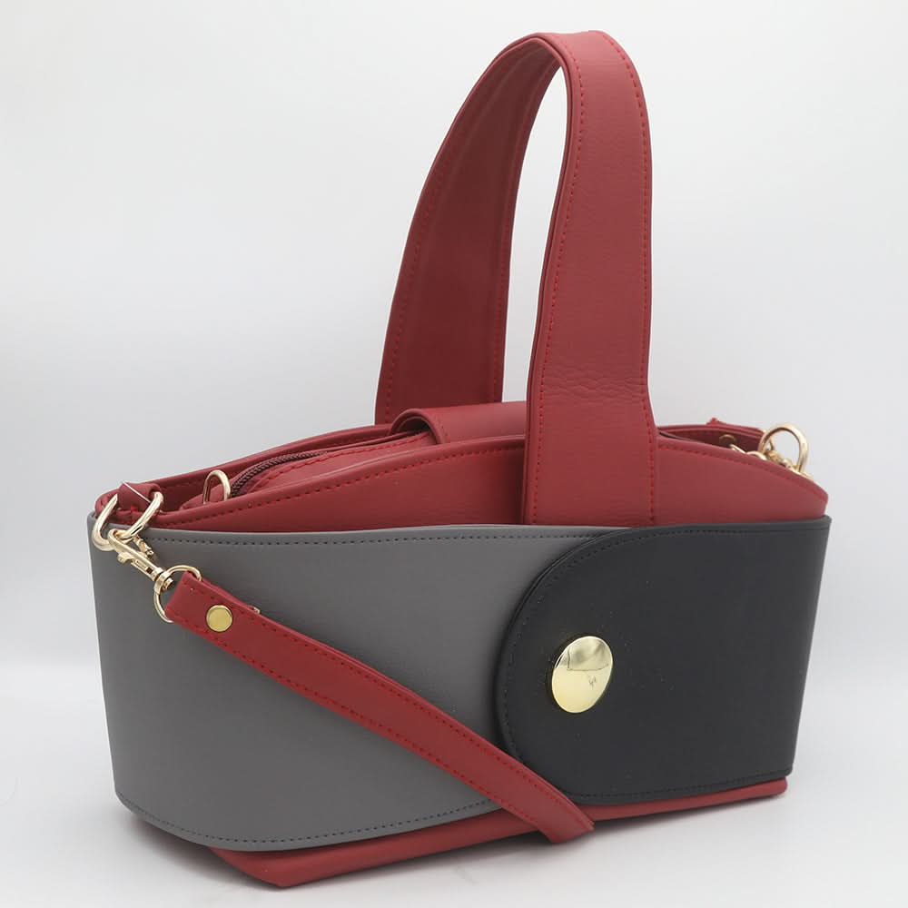 Women's 2 Pcs Handbag C0097 - Maroon, Women, Bags, Chase Value, Chase Value