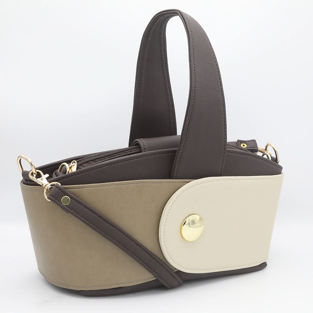 Women's 2 Pcs Handbag C0097 - Coffee, Women, Bags, Chase Value, Chase Value