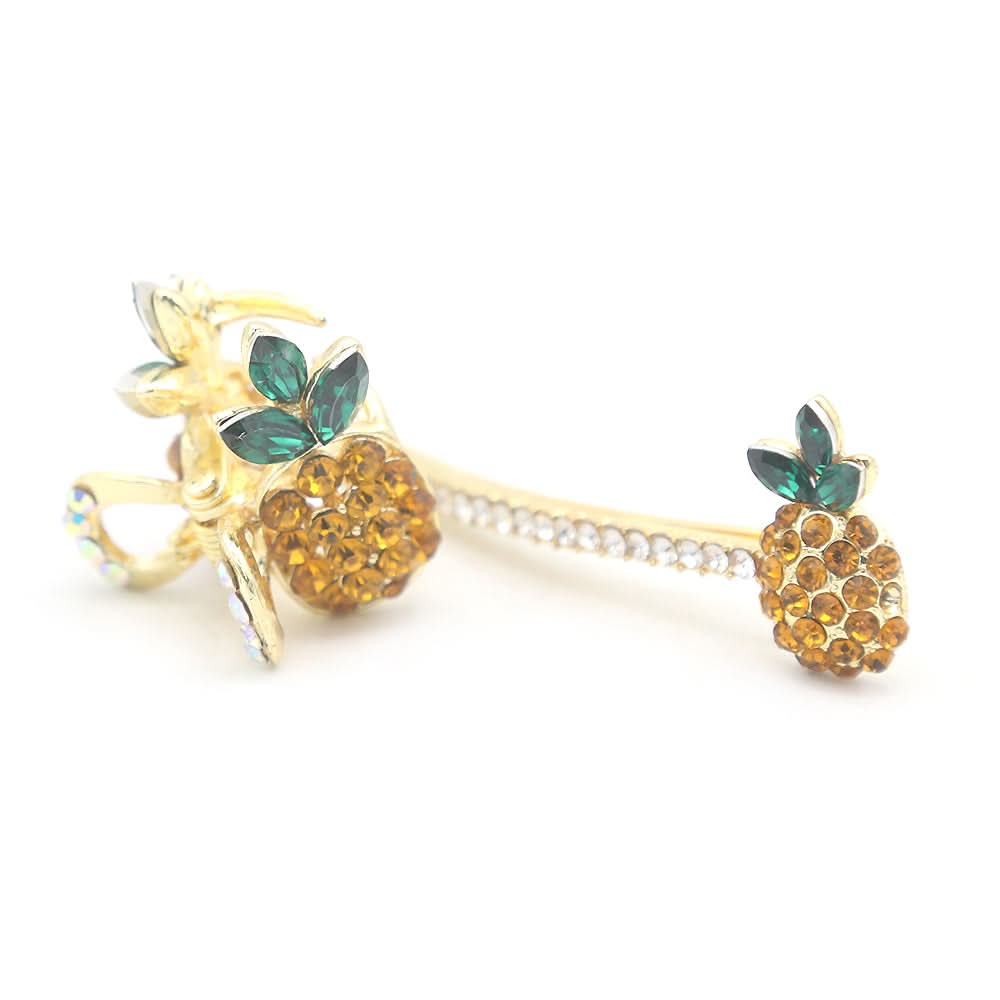 Women's Metal Hair Pins And Catchers - Golden, Women, Hair And Head Jewellery, Chase Value, Chase Value