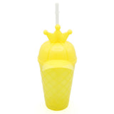 Straw Plastic Glass - Yellow, Home & Lifestyle, Glassware & Drinkware, Chase Value, Chase Value