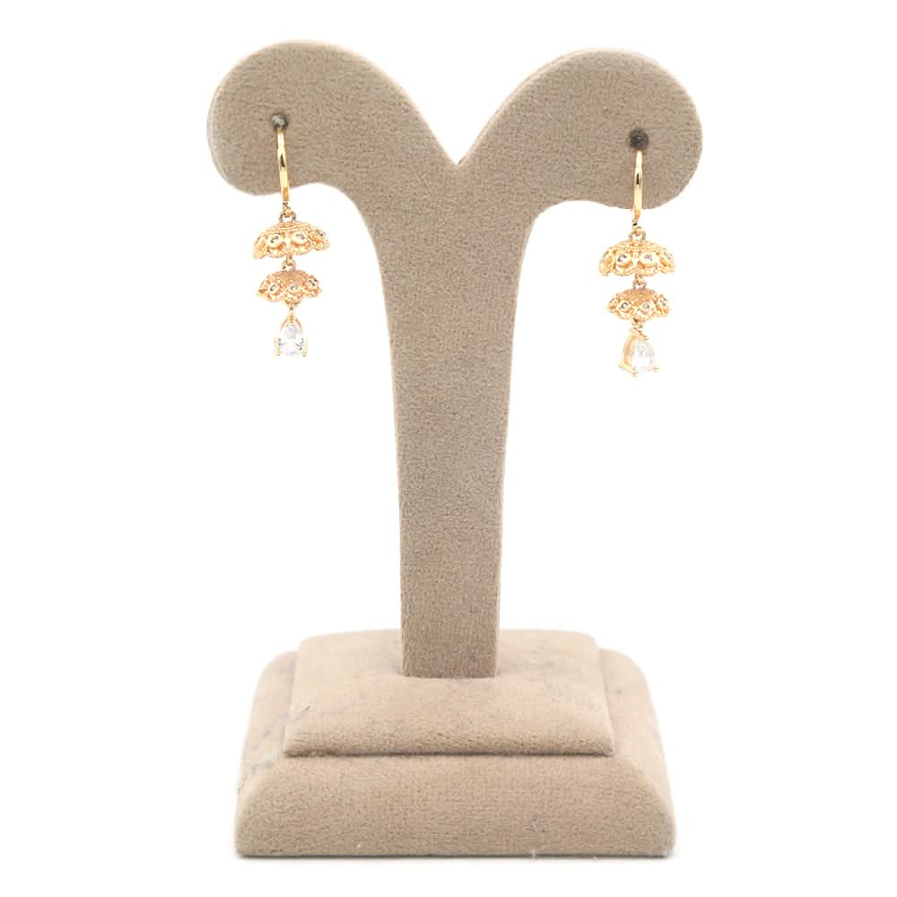 Women's Jhumki - Golden, Women, Earrings & Tops, Chase Value, Chase Value