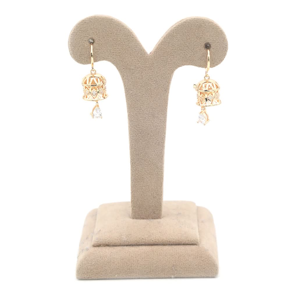 Women's Jhumki - Golden, Women, Earrings & Tops, Chase Value, Chase Value