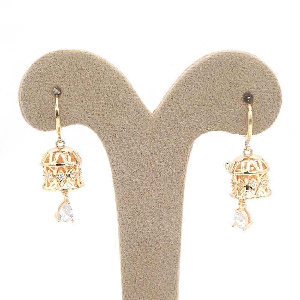 Women's Jhumki - Golden, Women, Earrings & Tops, Chase Value, Chase Value