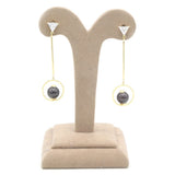 Women's Earrings - Golden & Red, Women, Earrings & Tops, Chase Value, Chase Value