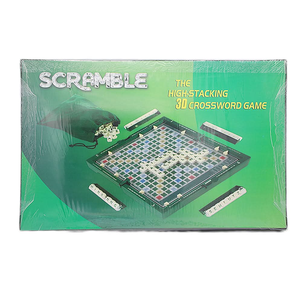 Scrabble - Green, Kids, Educational Toys, Chase Value, Chase Value