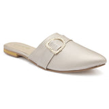 Women's Backless Slipper - Peach, Women, Slippers, Chase Value, Chase Value