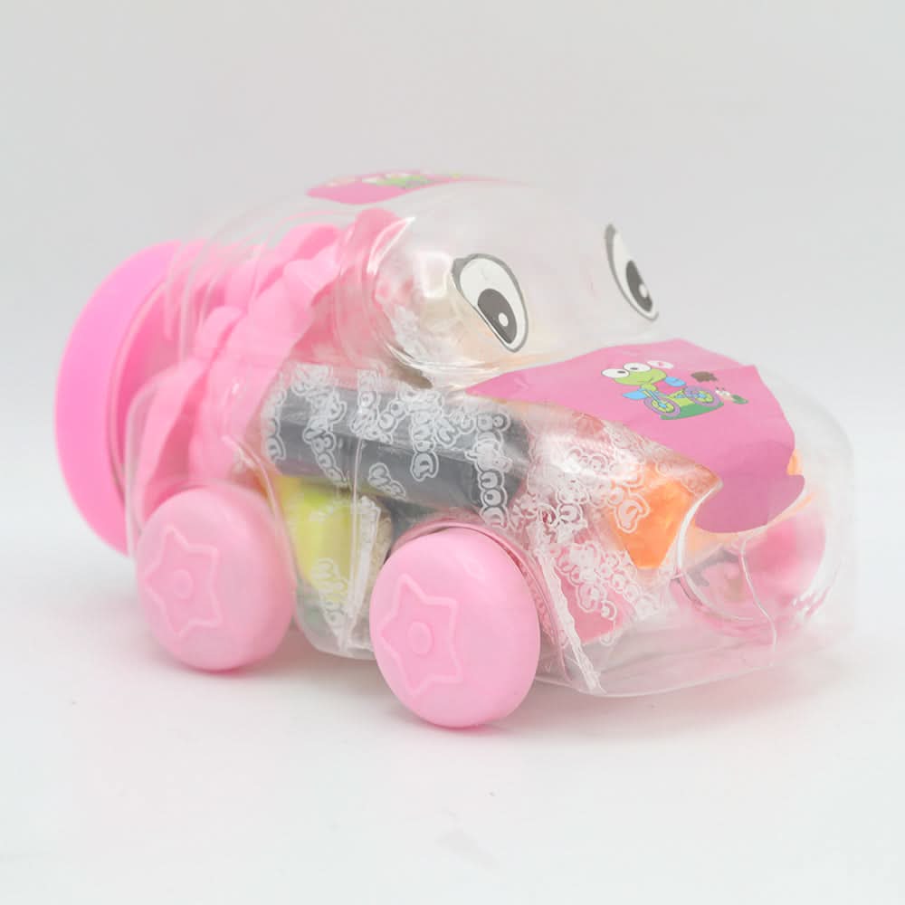 Clay 10 Color Car Shape - Pink, Kids, Clay And Slime, Chase Value, Chase Value