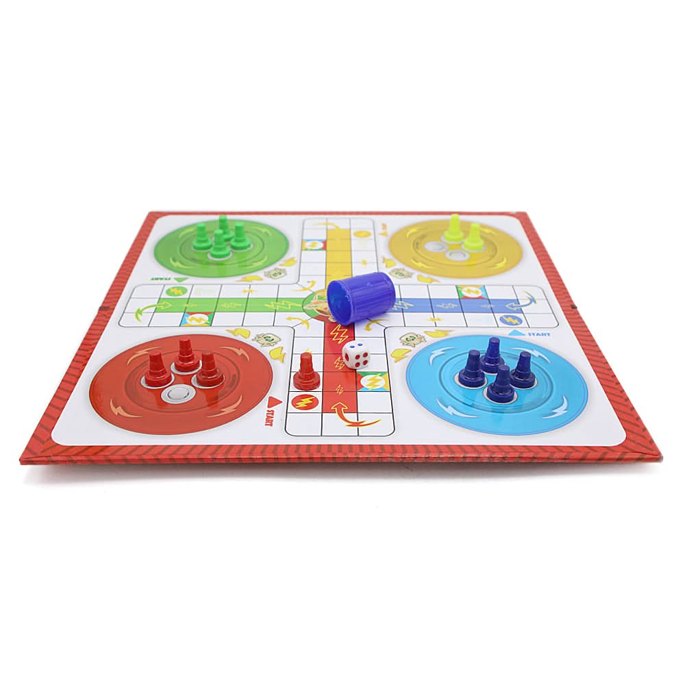 Wooden Ludo 14X14 - Multi, Kids, Board Games And Puzzles, Chase Value, Chase Value