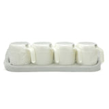 Spice Rack 4 Piece - White, Home & Lifestyle, Storage Boxes, Chase Value, Chase Value