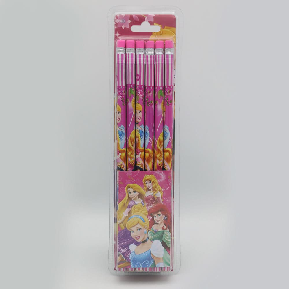 Pencils 12 Pcs Set - Pink, Kids, Pencil Boxes And Stationery Sets, Chase Value, Chase Value
