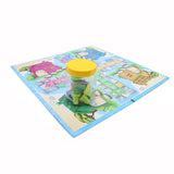 Wooden Ludo 16X16 - Blue, Kids, Board Games And Puzzles, Chase Value, Chase Value